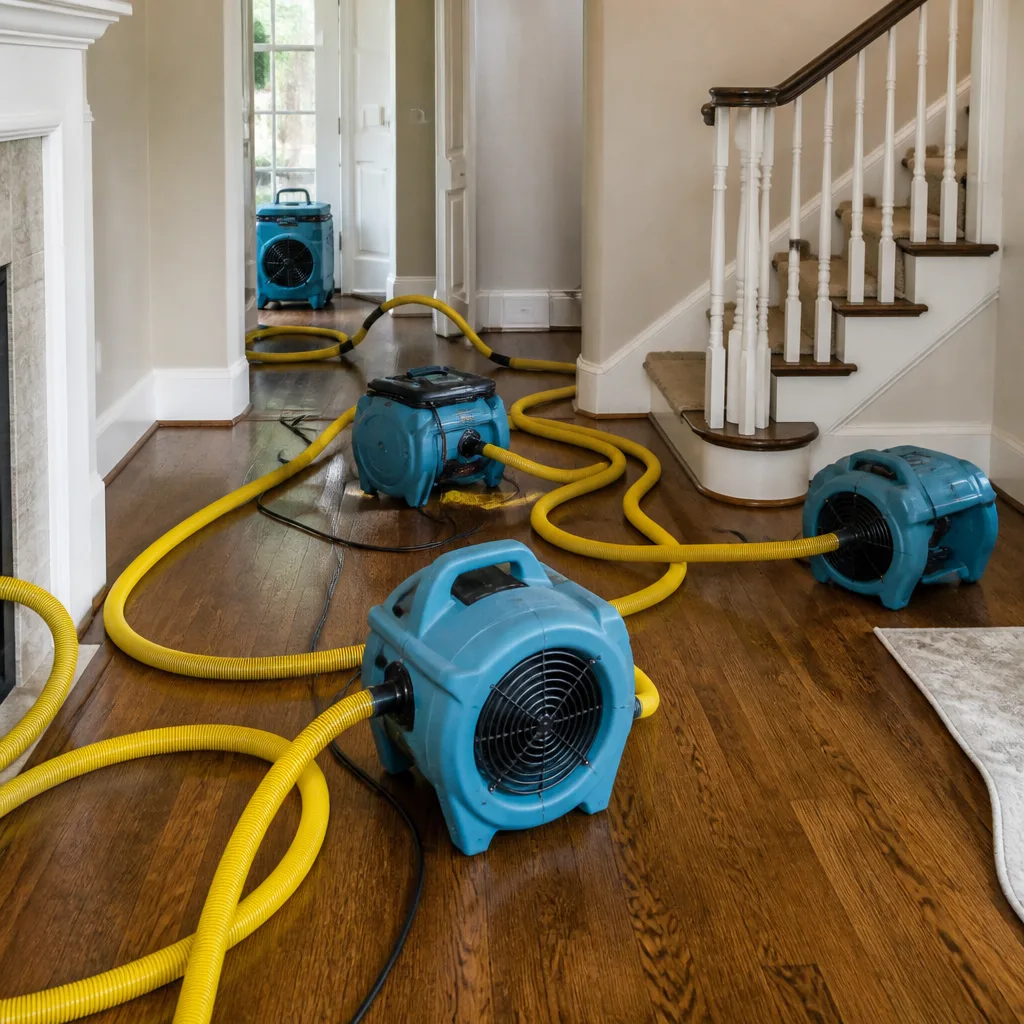 Water damage drying